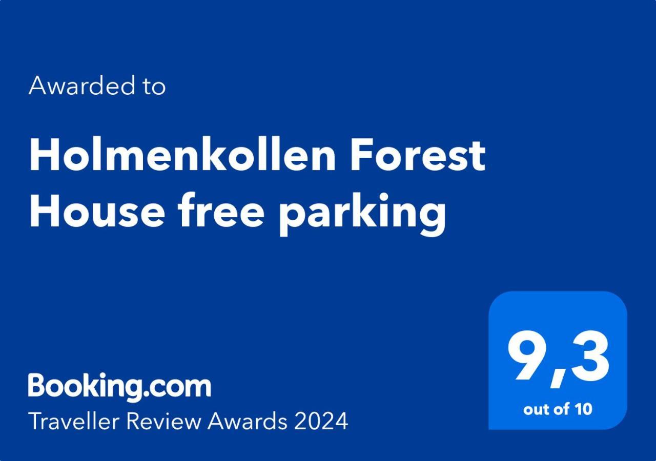Holmenkollen Forest House Free Parking Appartement Oslo Buitenkant foto